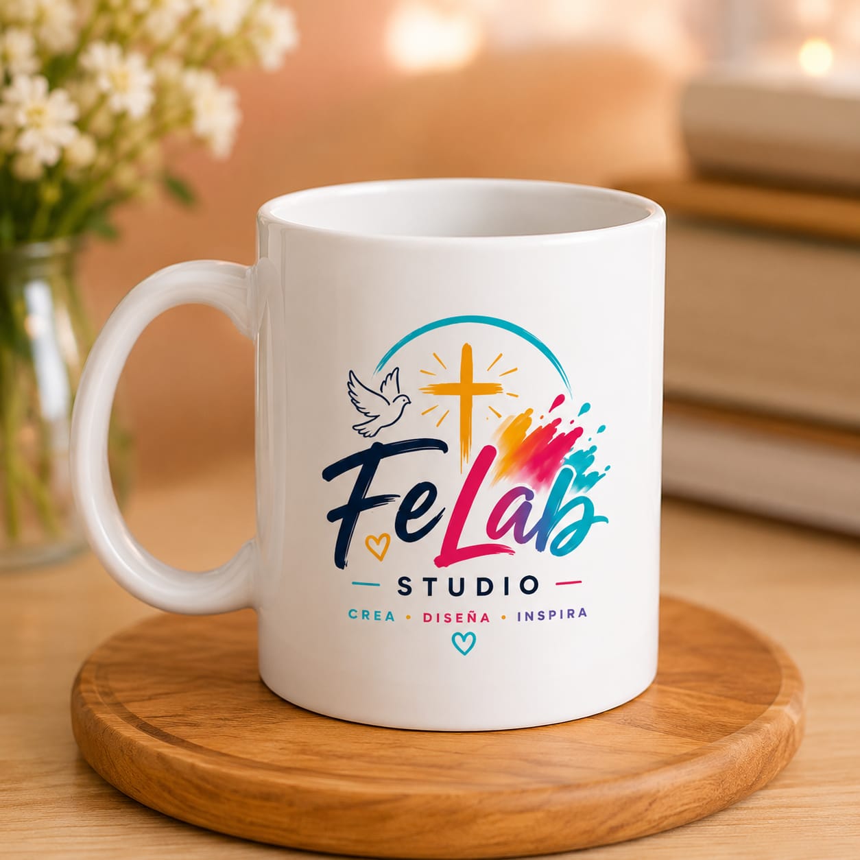 Mug personalizado Fe Lab Studio